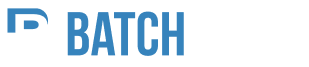 BatchLeads white version logo
