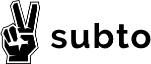 Subto black logo