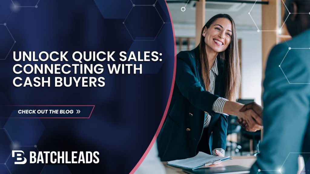 How to connect with cash buyers in wholesaling real estate